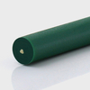 Courroie ronde en polyuréthane avec tirant 88 ShA vert rugueuse Ø 5mm
